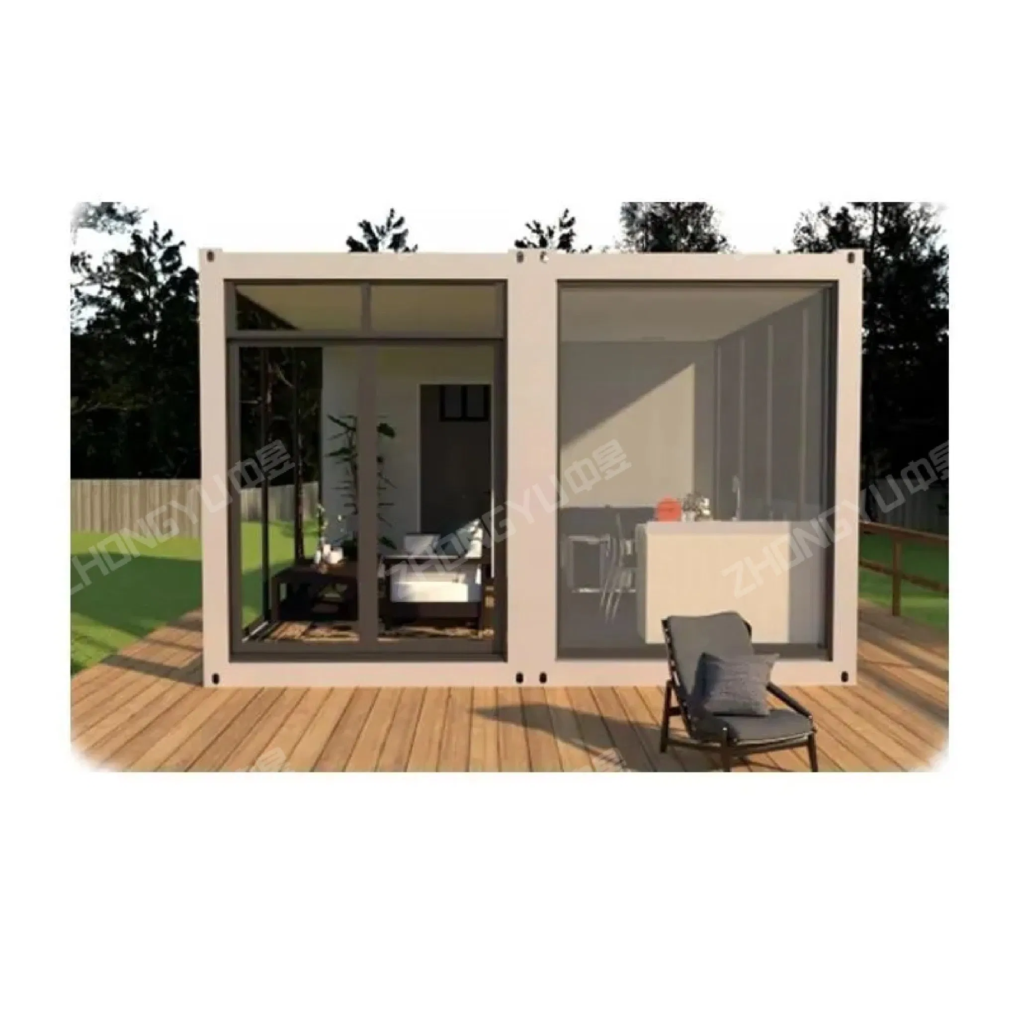 Ready Made Prefab Houses 20FT 40FT Portable Luxury Container Homes Prefabricated House for Sale