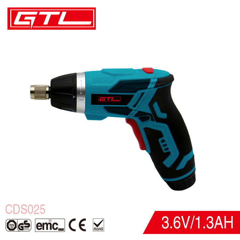 3.6V Lithium DIY Cordless Rechargeable Screwdriver