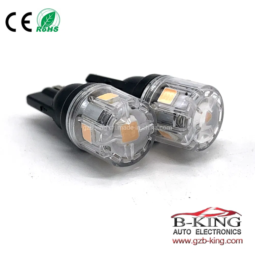 Светодиодная лампа T10 W5w 194 Pink для салона авто