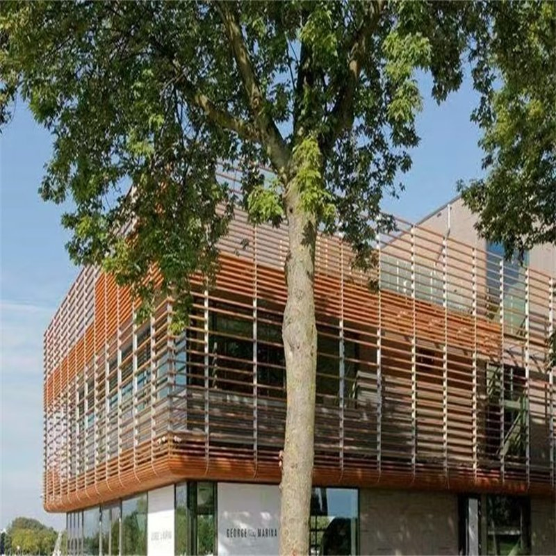 Factory Weatherproof UV-Proof Outdoor Bamboo Wall Panel Cladding for Villa Exterior Facade