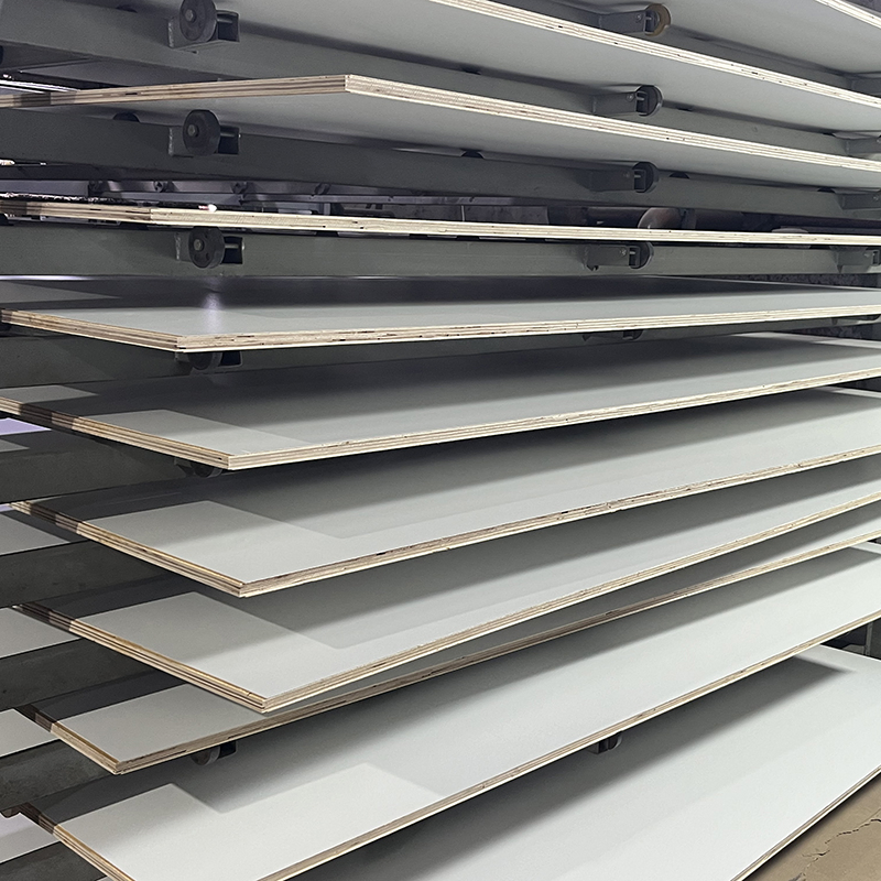 White Melamine Block Board One Side Block Board Melamine