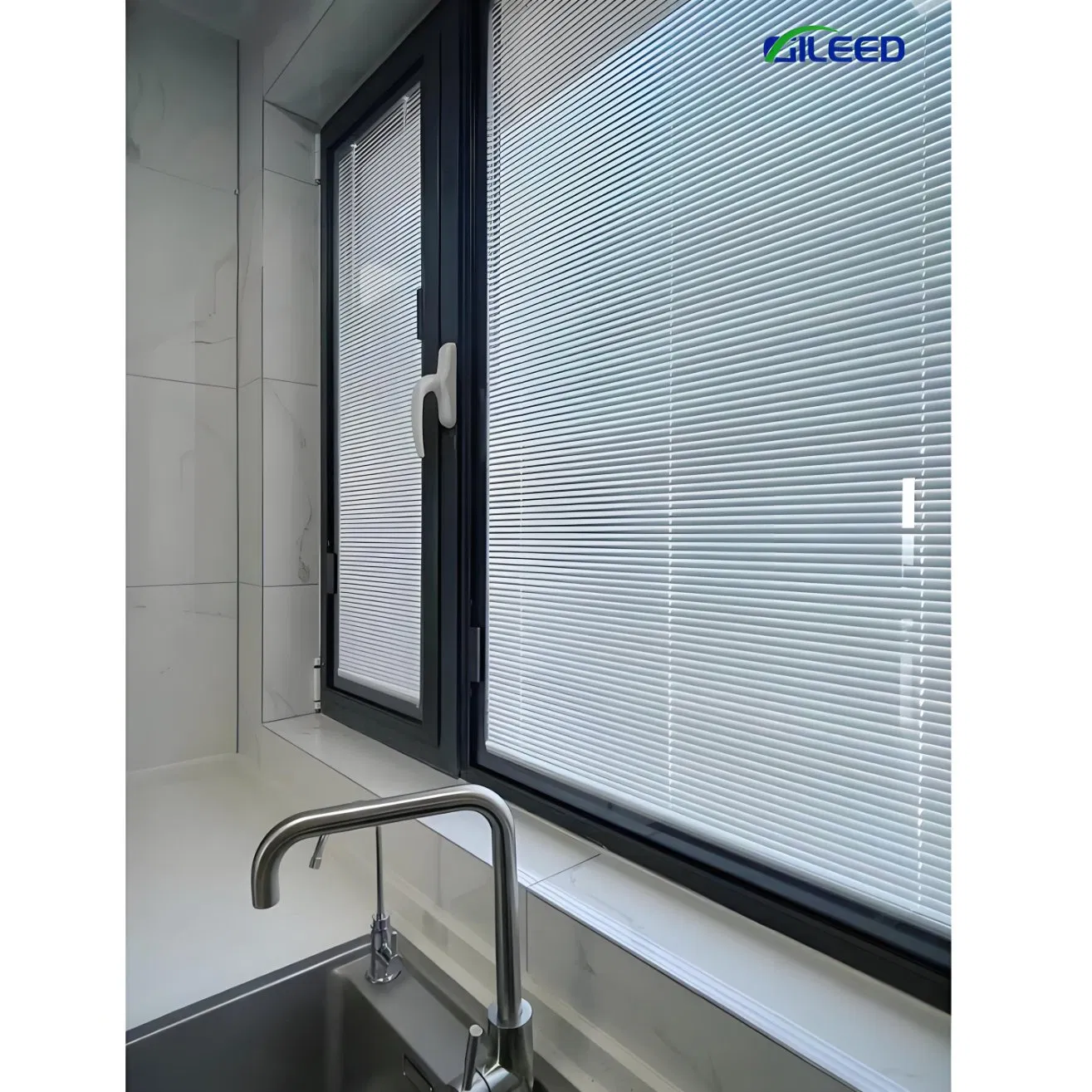 Best Price Aluminium Magnetic Shades Shutters Blinds Between Insulating Glass Inside