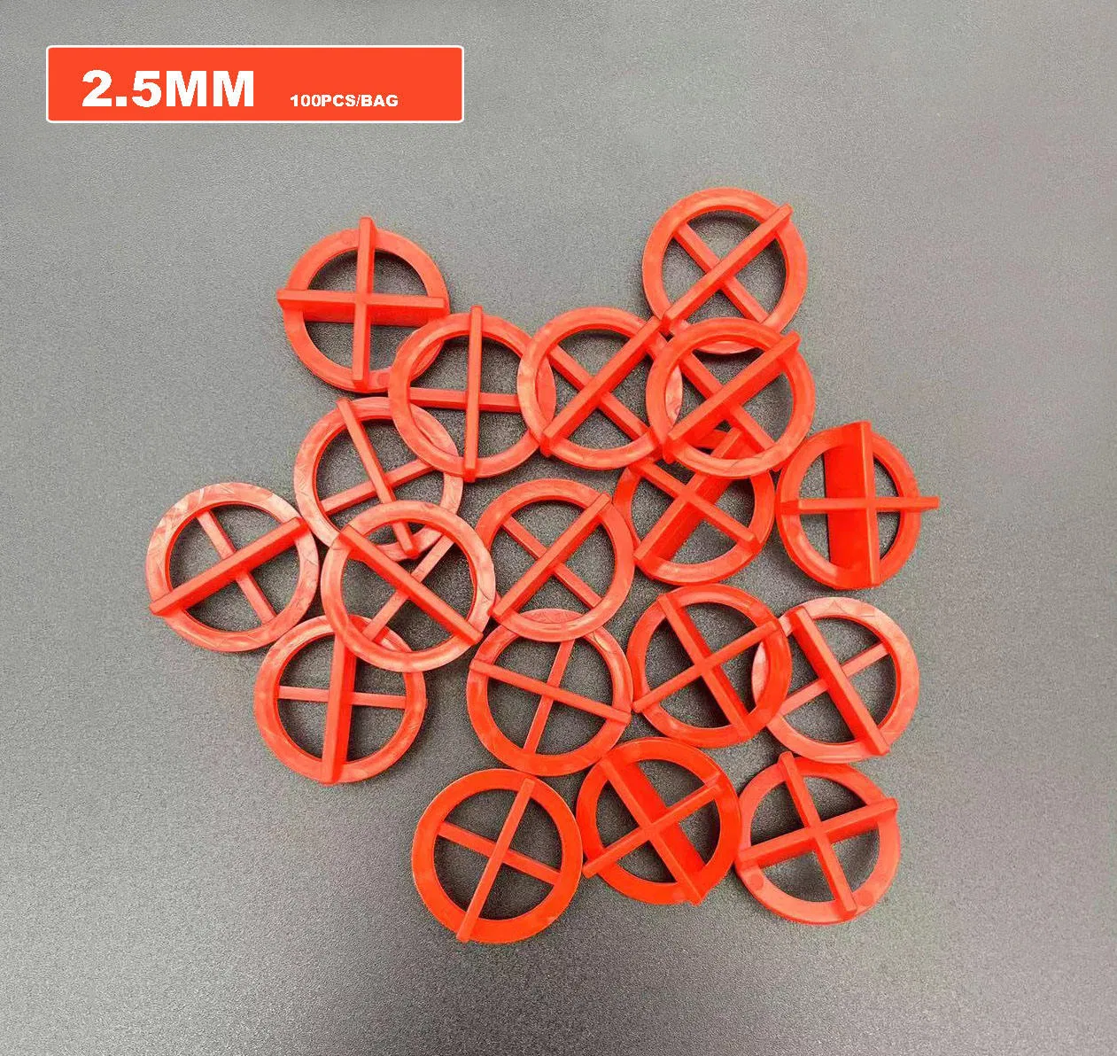 Professional Tile Leveling System with Cross Spacers for Tiling