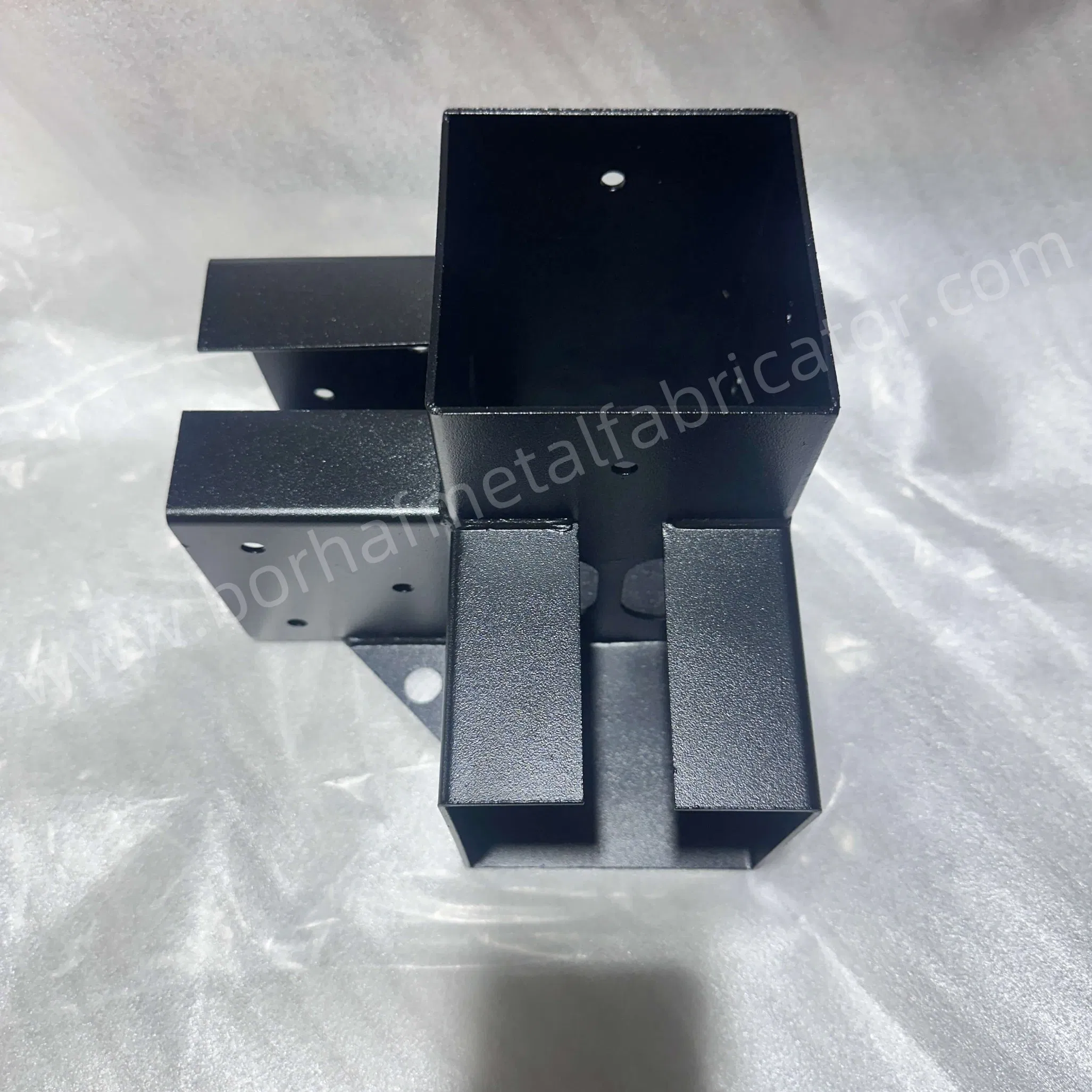 Elevated Wood Pergola Bracket with Heavy Duty Outdoor Garden Steel Tiers