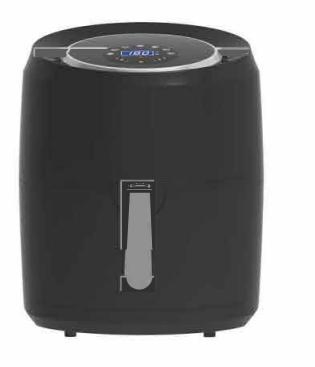 3.2L Mini Non-Slip Feet Digital Control Air Fryer Oven