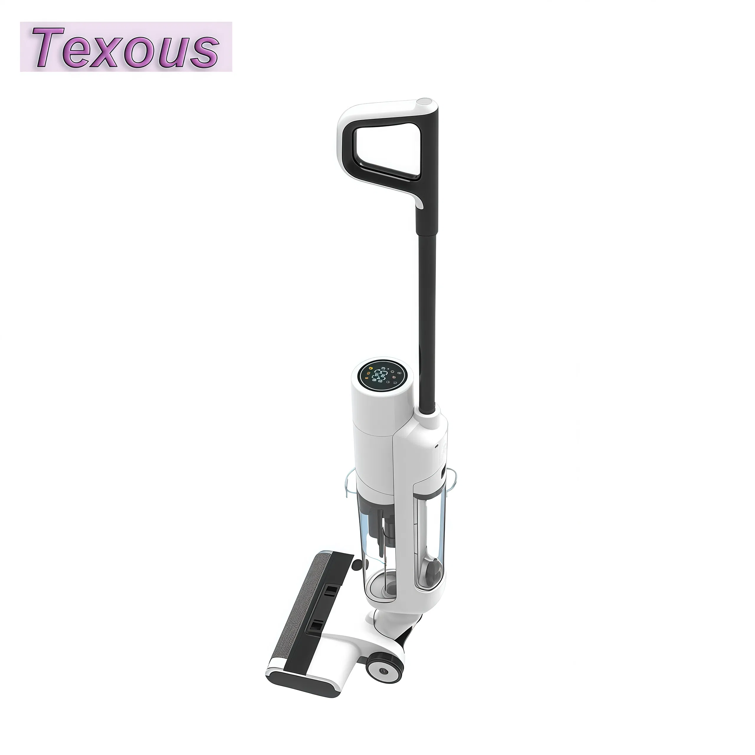 Upright Vacuum Cleaner with Integrated Dry& Wet Floor Scrubber