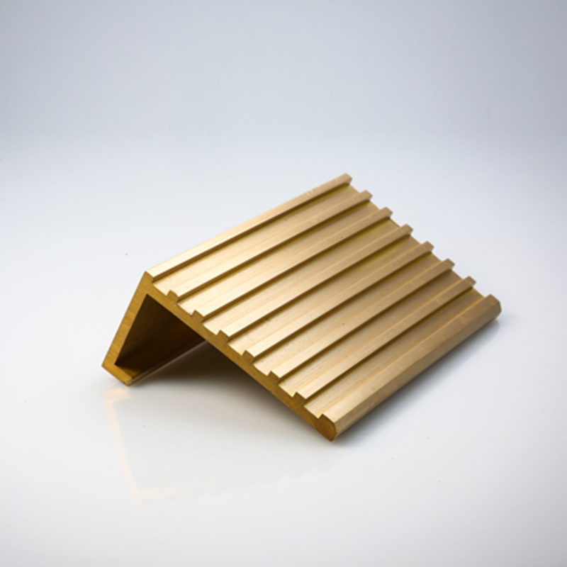 Brass Profile L Stair Nosing Tile Copper Profile Extrusion Processing Manufacturer