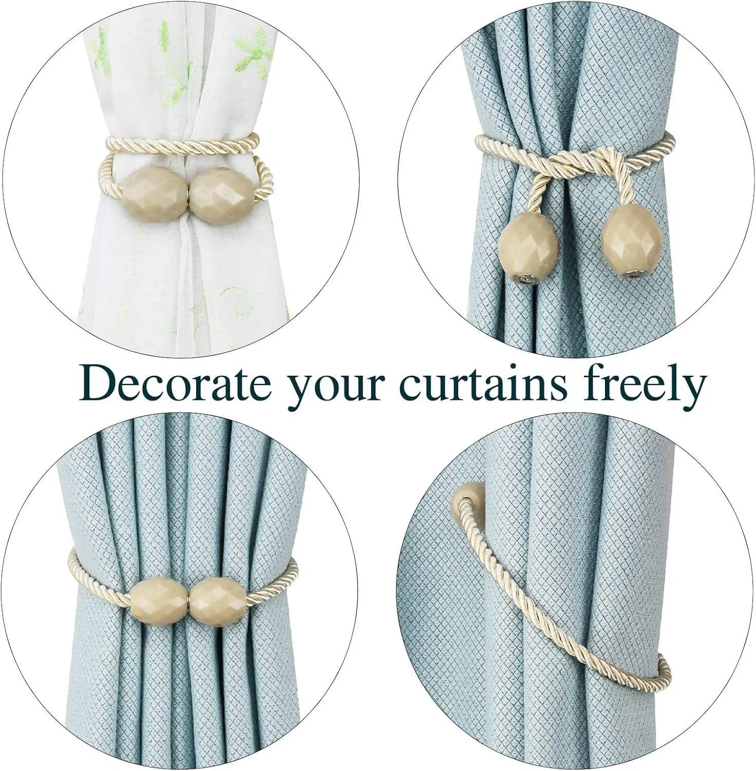 Best Selling Metal Curtain Tiebacks - Elegant & Durable Window Holdbacks