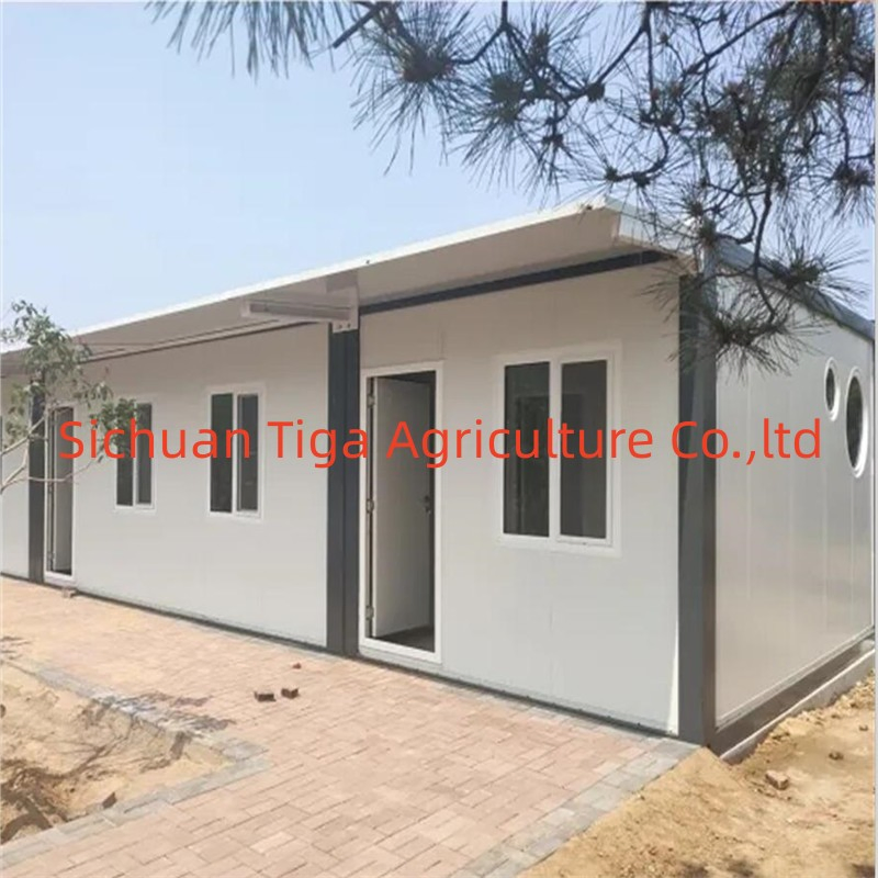 High Quality Two Bedroom Prefab Container House Garage Steel Structure Containers Office House