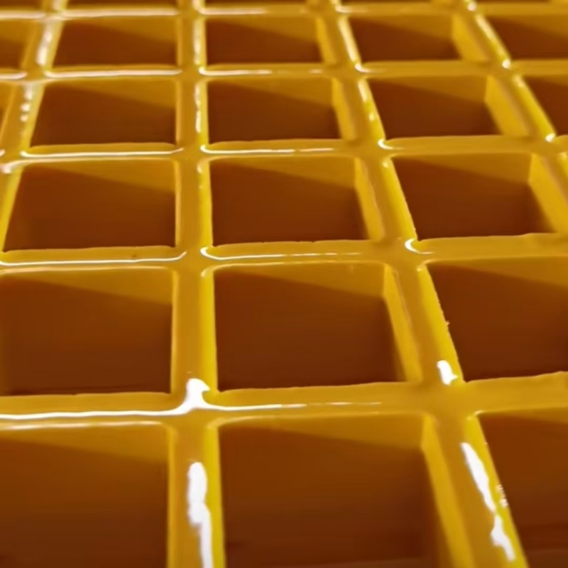 ASTM E84 Standard Flame Retardant Grade Fiberglass Grating