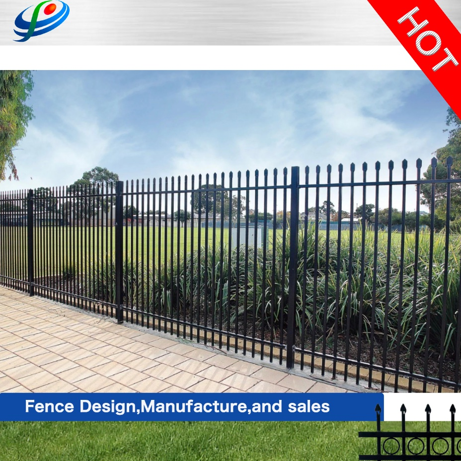 Aluminium Picket Gate High Security Double Swing Gate