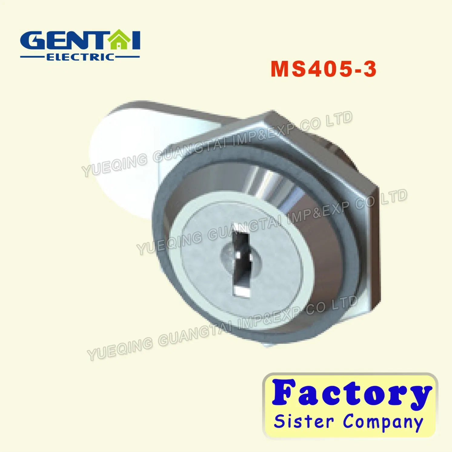 Cabinet Cam Lock Mailbox Lock with Iron Keys