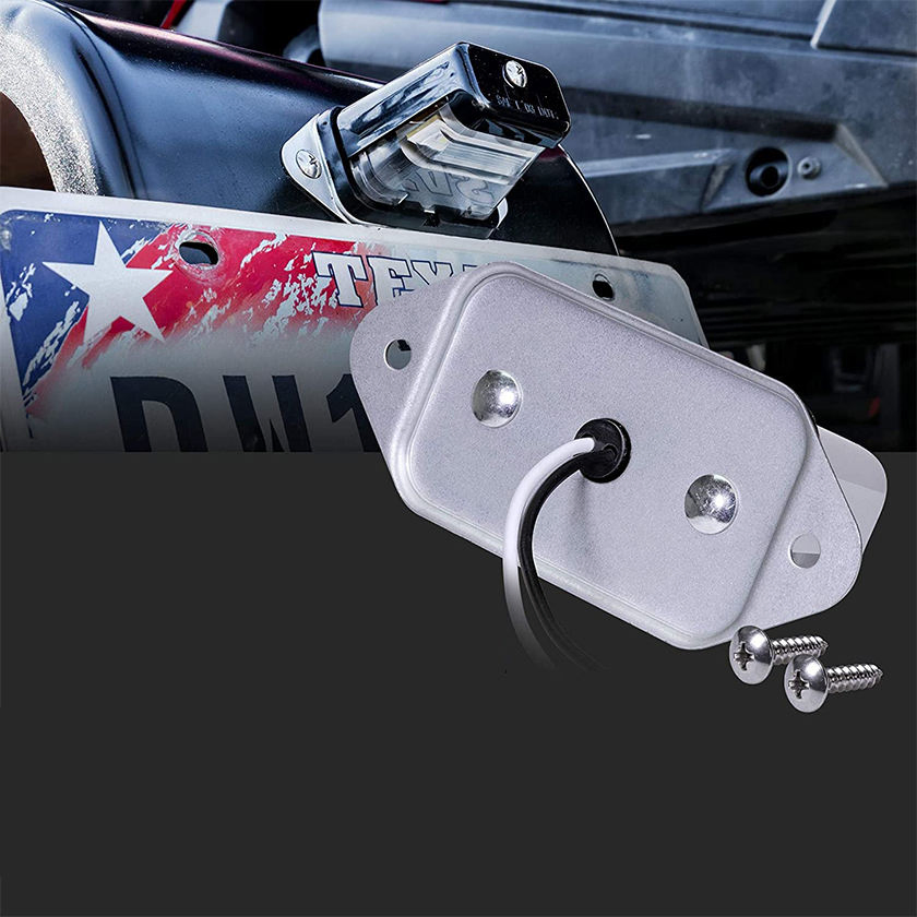 Сверхъяркий 4-дюймовый светодиодный фонарь номерного знака 12В