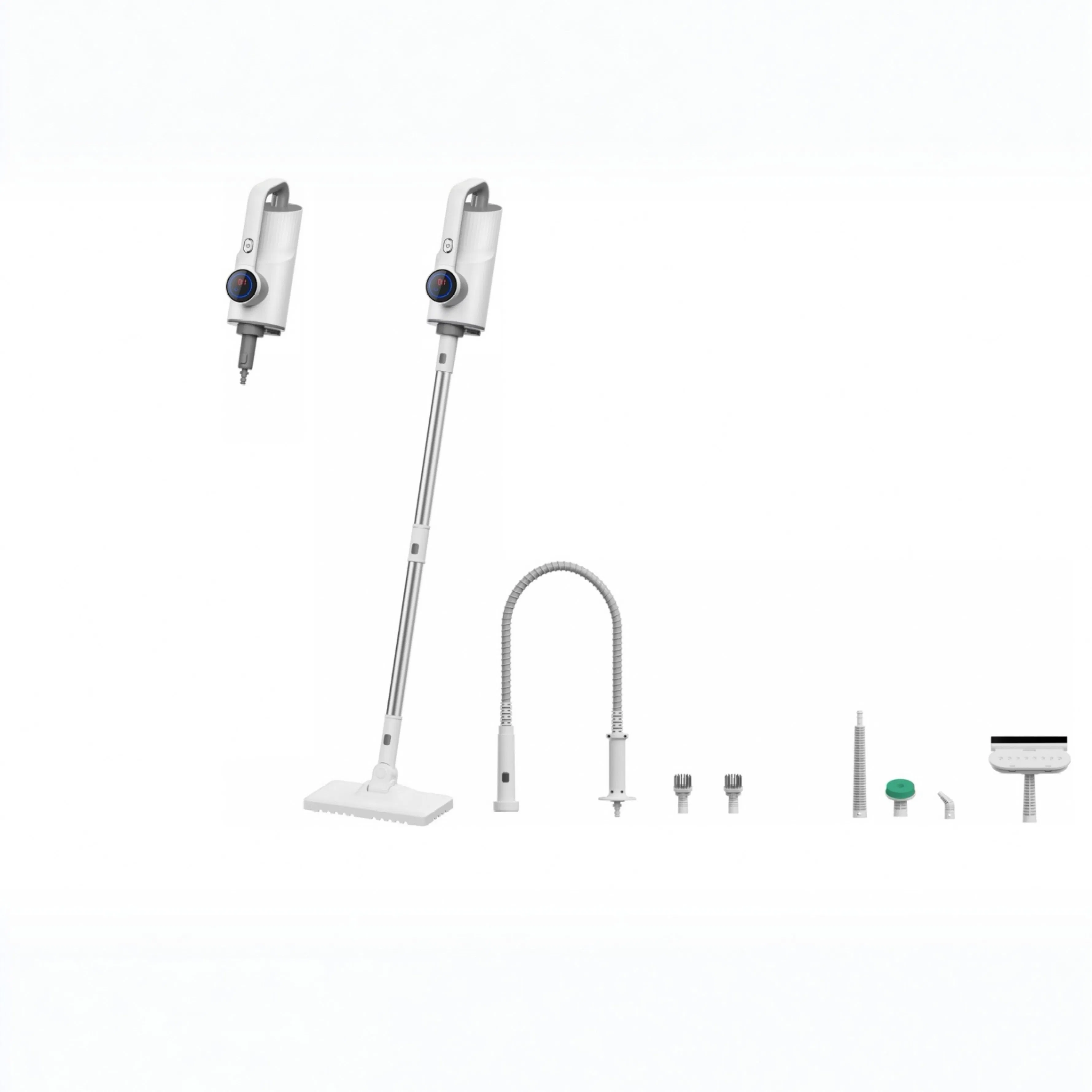 Multi-Function Home Use Handheld Steam Mop with 400ml Removable Water Tank