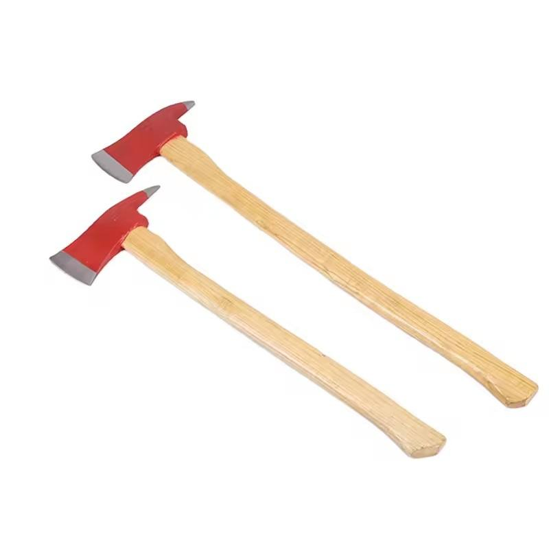Fire Fighting Tool Fir Axe Outdoor Carbon Steel Wooden Handle Cutting Axe
