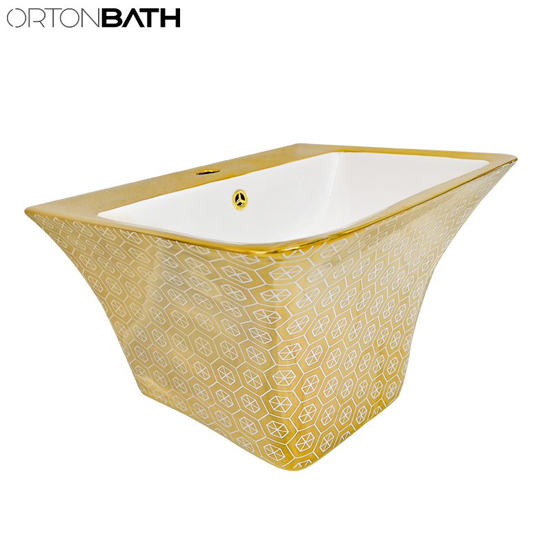 Настенная раковина Ortonbath прямоугольная, белая