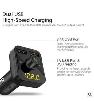 Bluetooth MP3-плеер для авто с FM-передатчиком