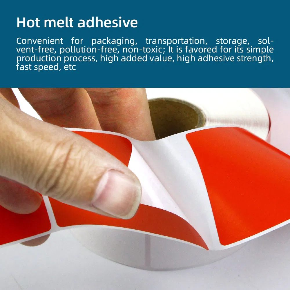 Color-Coated Printing Coating Glossy Copper Plate Barcode Information Printing Label