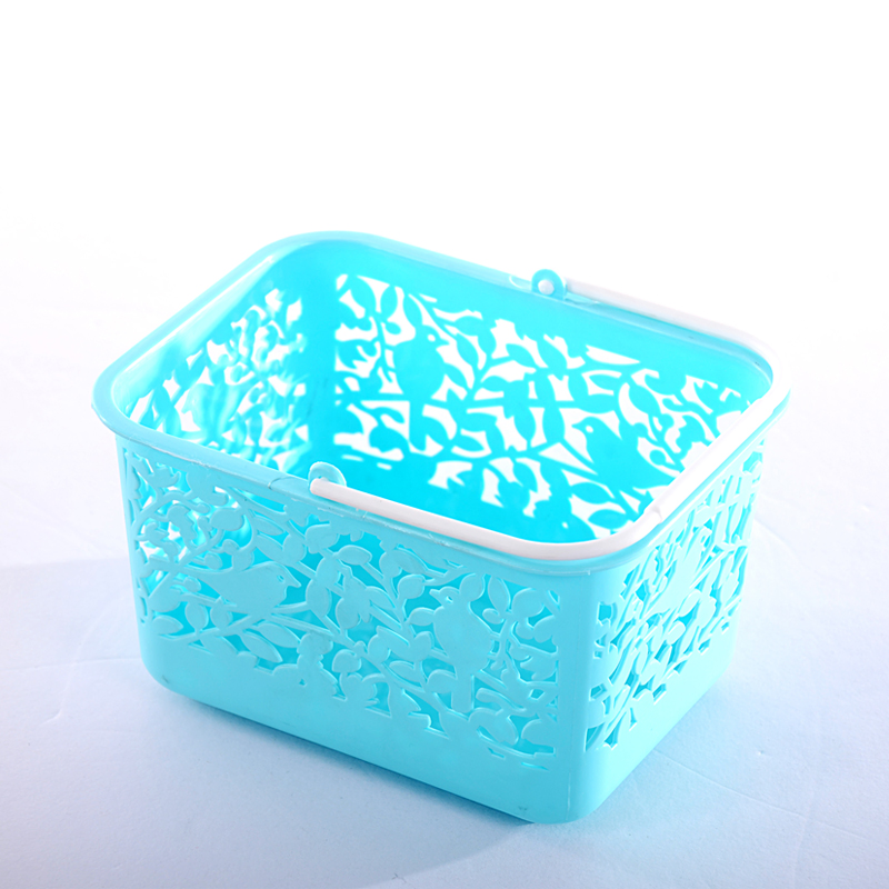 A77 Best Price Plastic Shopping Small Baskets Mini Baskets with Handles