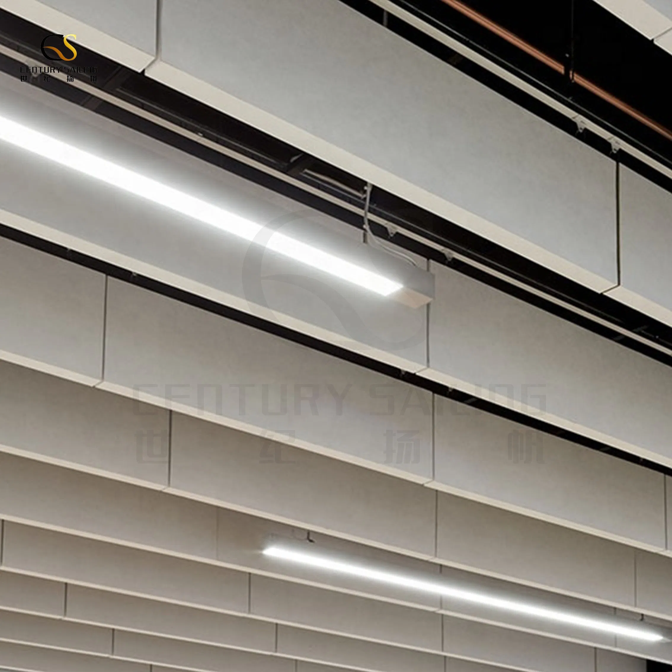 Eco-Friendly Sound Proofing Glass Wool Ceiling Tile Fiberglass Ceiling for Office