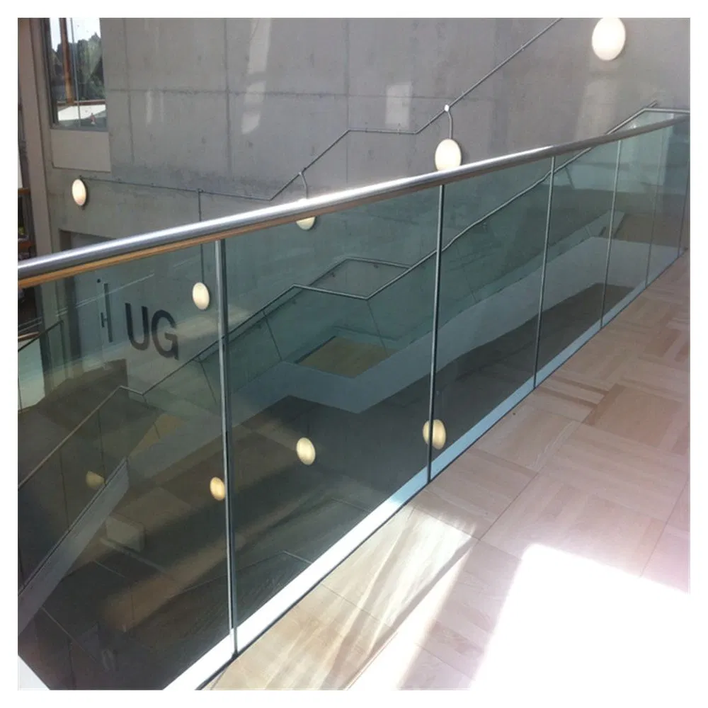 Prima Glass Railing Luxury Modern Design Style Stair U Channel Glass Railing