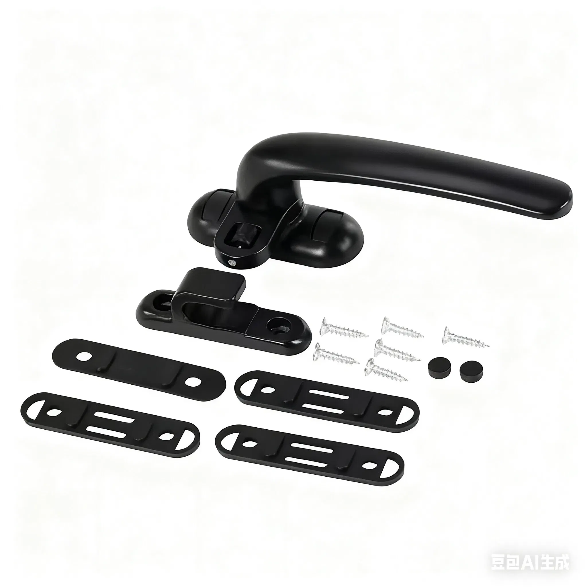 7 Shape Aluminium Sliding Window Lock Handle