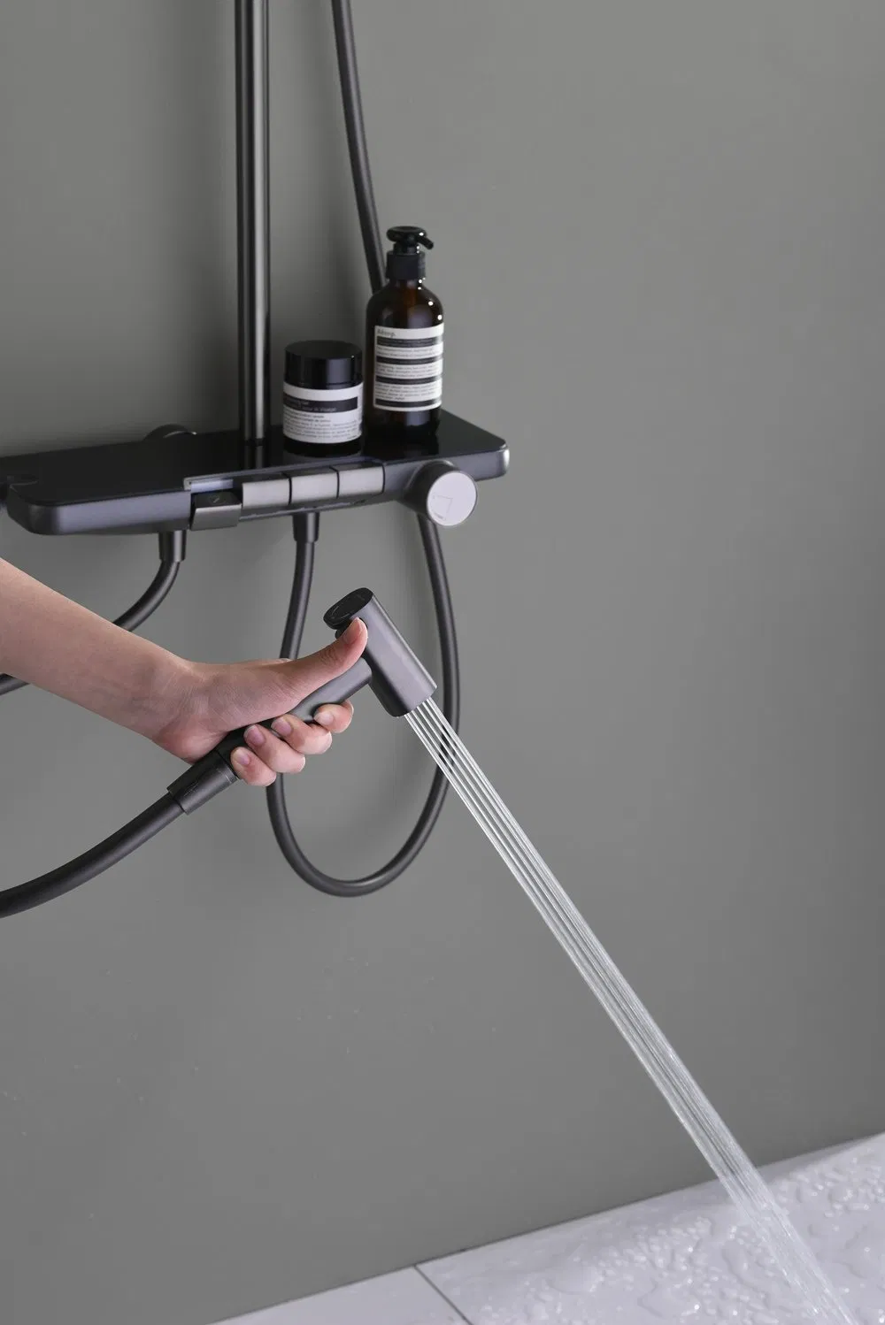 Four-Function Bathroom Shower System Set