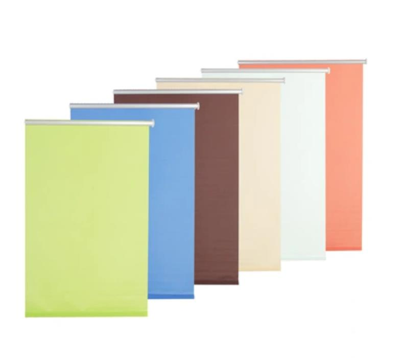 Electric Roll up Screen Curtain Customized Blackout Electric Window Blinds with Motor