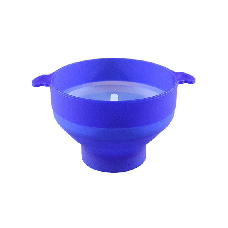 Силиконовая складная чаша для попкорна