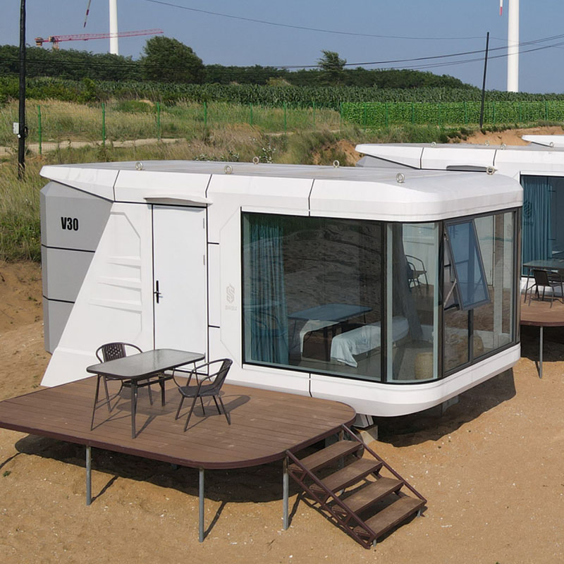 Modern Pod Hotel Capsule Cabin for Scenery Spot Viewing and Sleeping