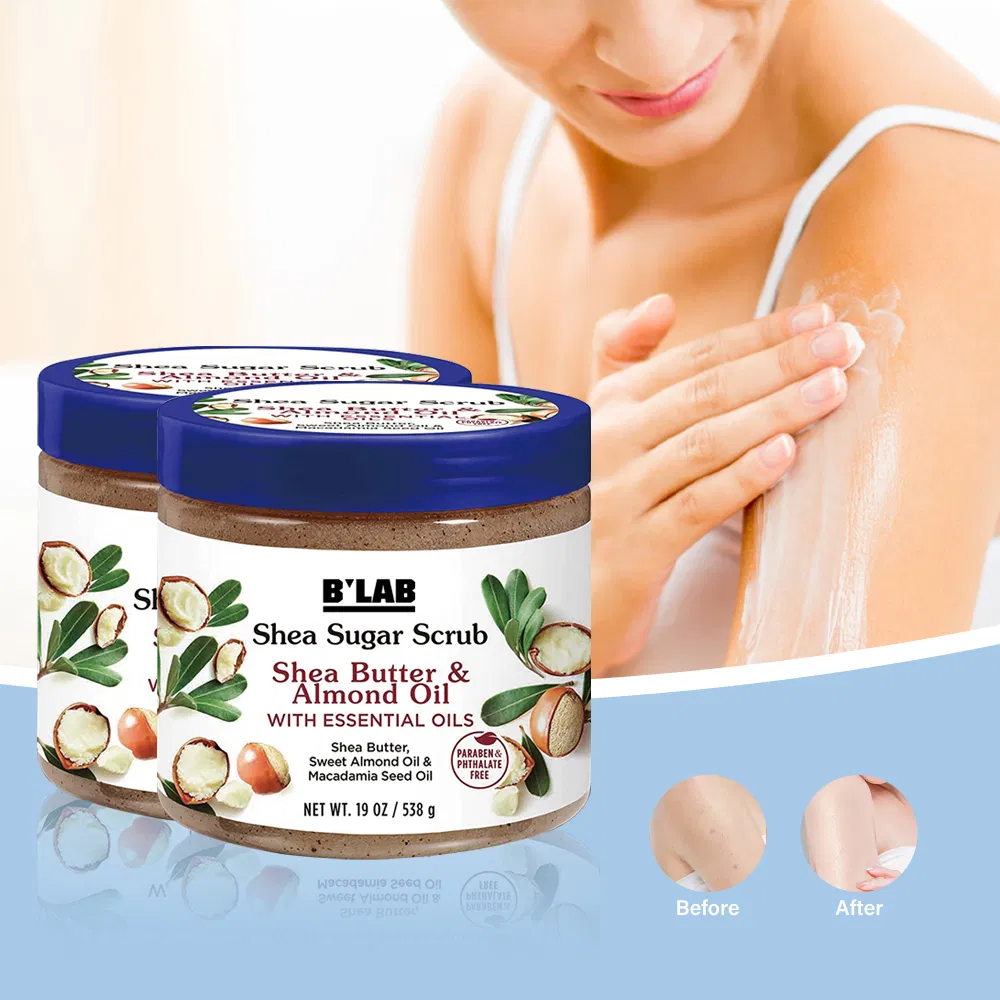 Factory Directly Bath and Body Products Shea Sugar Body Scrub