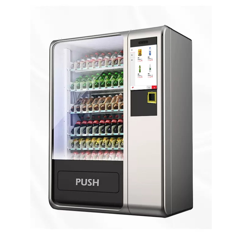 Upus 24 Hours Customized Automatic Retail Small Vending Machine Combo Self Snack Vending Machine for Foods and Drinks