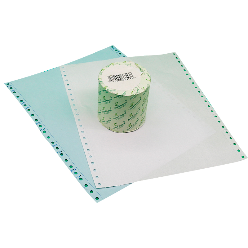 Continuous Computer Paper 9.5X5.5 1/2/3/4ply Office Printing Carbonless Paper Roll