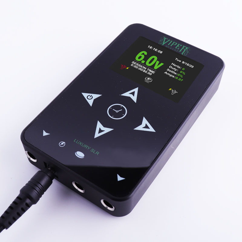 Evo Touch Digital Power Supply Digital Rechargeable Tattoo Power Supply