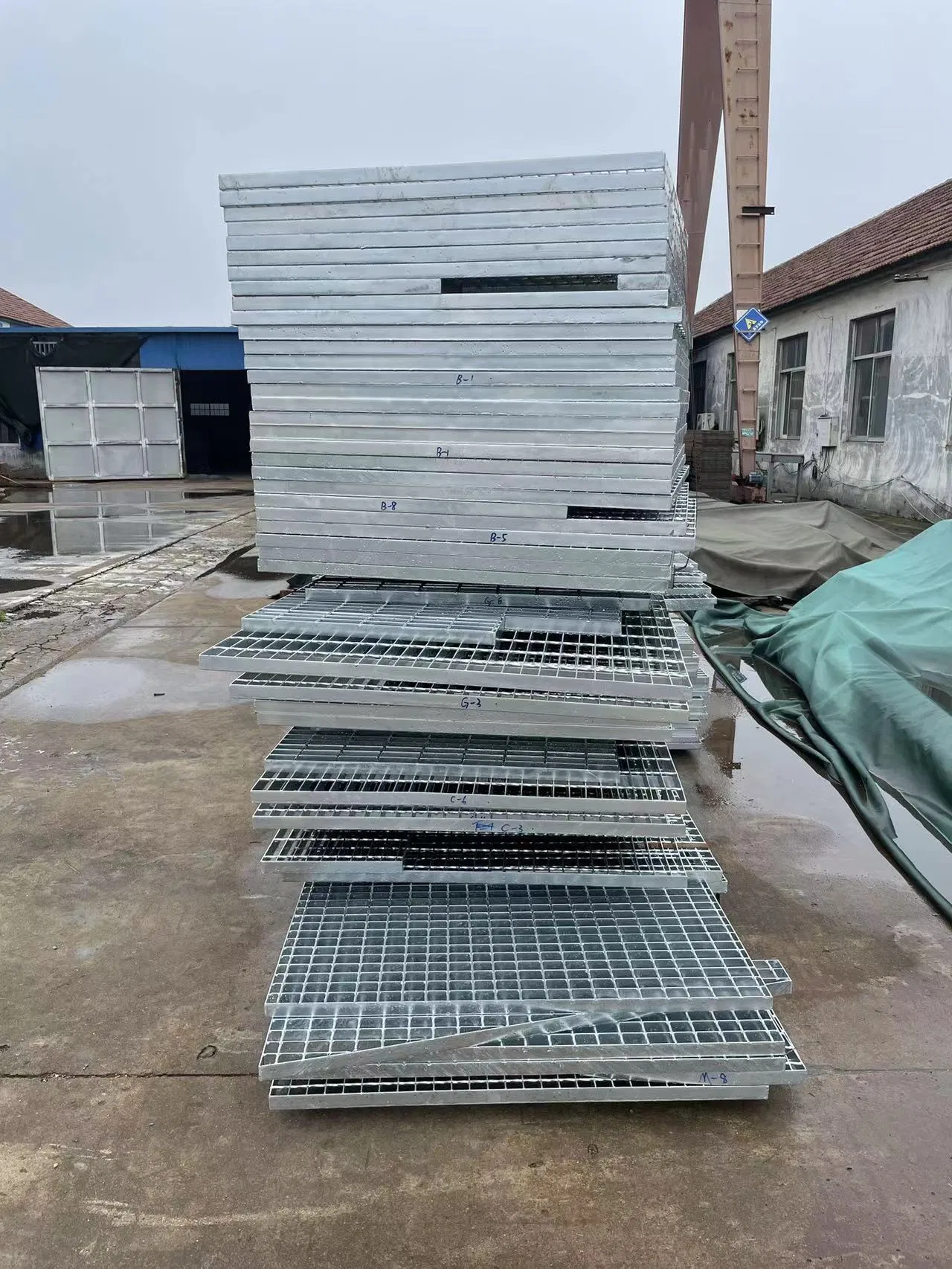 Steel Grating Walkway Platform Steel Grate Steel Bar Grating