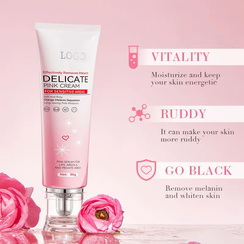 Ditong Anti Aging Brightening Vegan Pink Cream Body Care Products Women Breast Cream