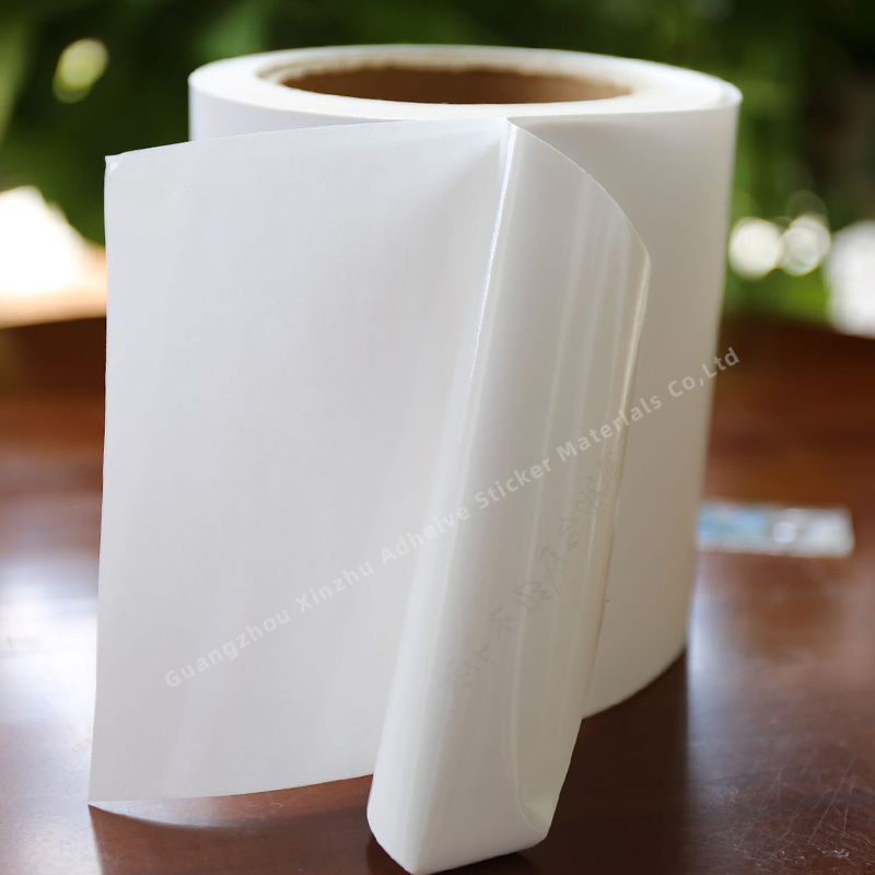 Low Temperature Direct Thermal Printing Synthetic Paper Self-Adhesive Label Material