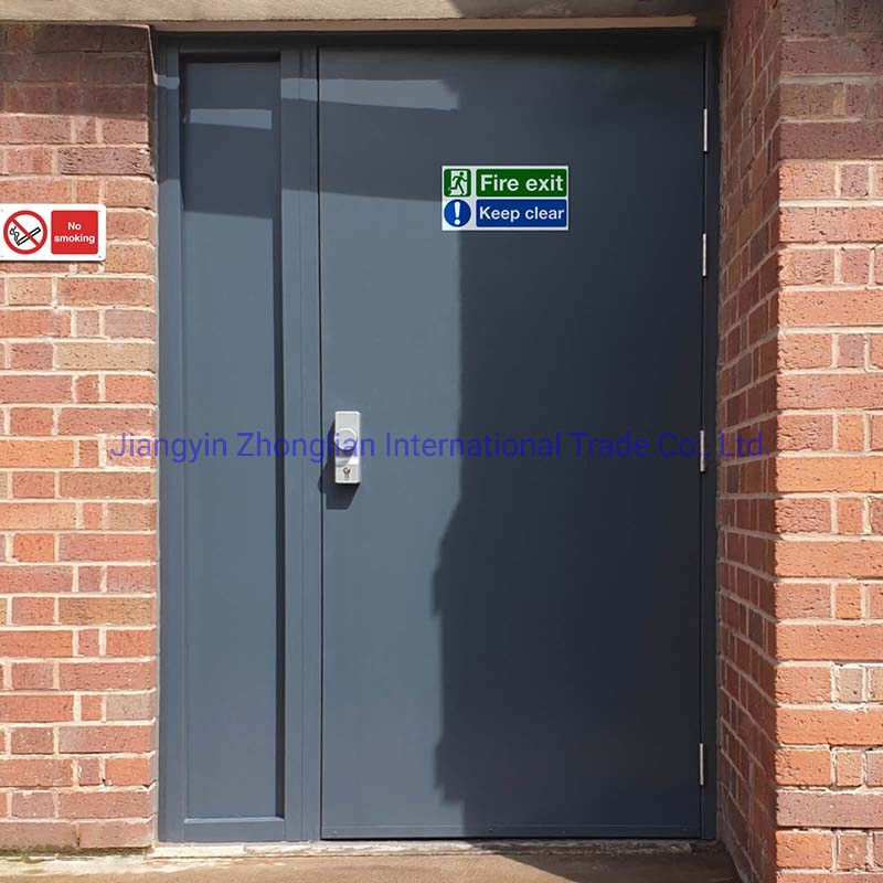 Classic Design Steel Fire Door for Commercial, Residential & Industrial Buildings.