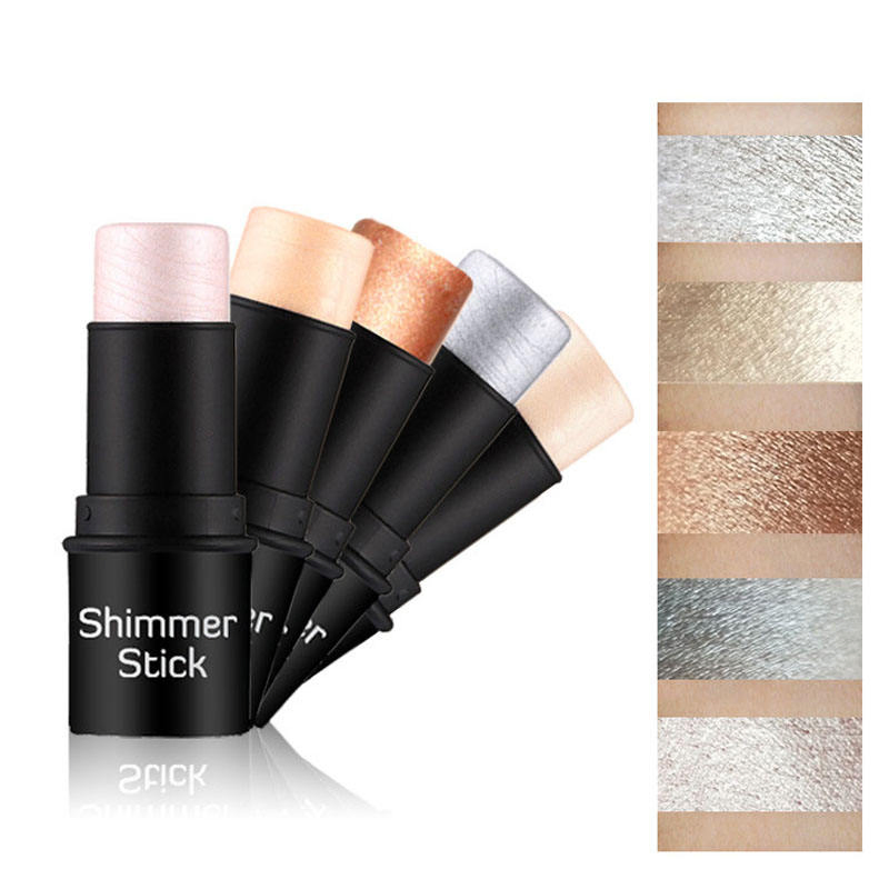 Private Label 5 Colors Shimmer Pencil Highlighter Stick for Highlighter Makeup