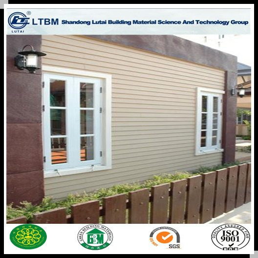 9mm Wood Grain Siding Fiber Cement Wall Panel