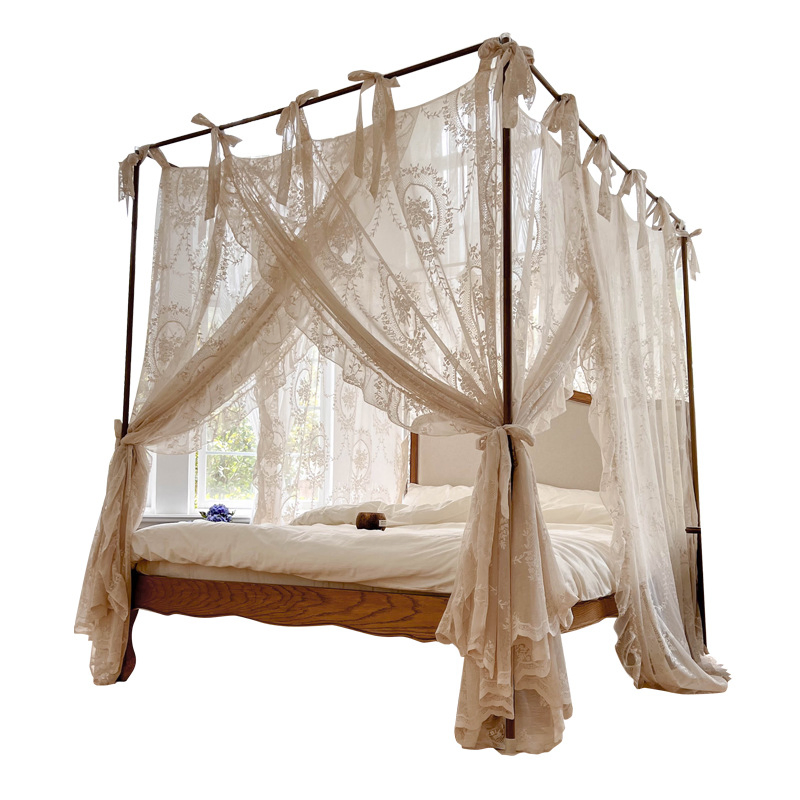 OEM Three-Door Superior Homestay Palace Landing Princess Style Mosquito Net
