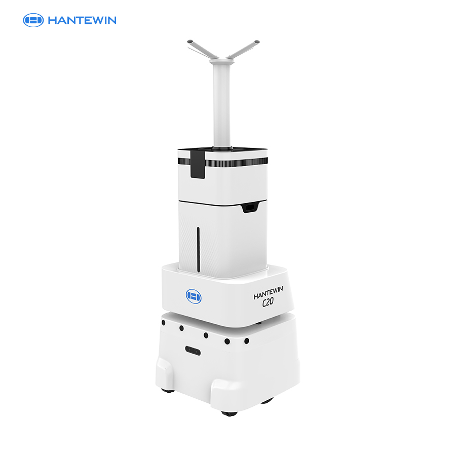 Fully Automatic Sterilizer Equipment Atomizing Disinfection Robot Spray Disinfecting Machine Robot for Hospital Subway
