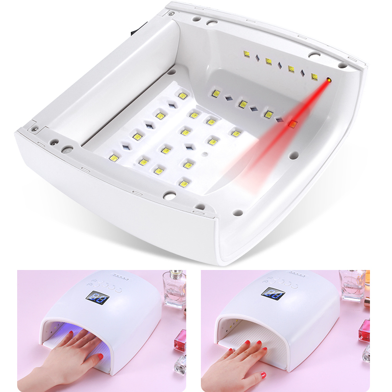 New Item 48W White UV Nail Lamp UV Gel Nail Dryer