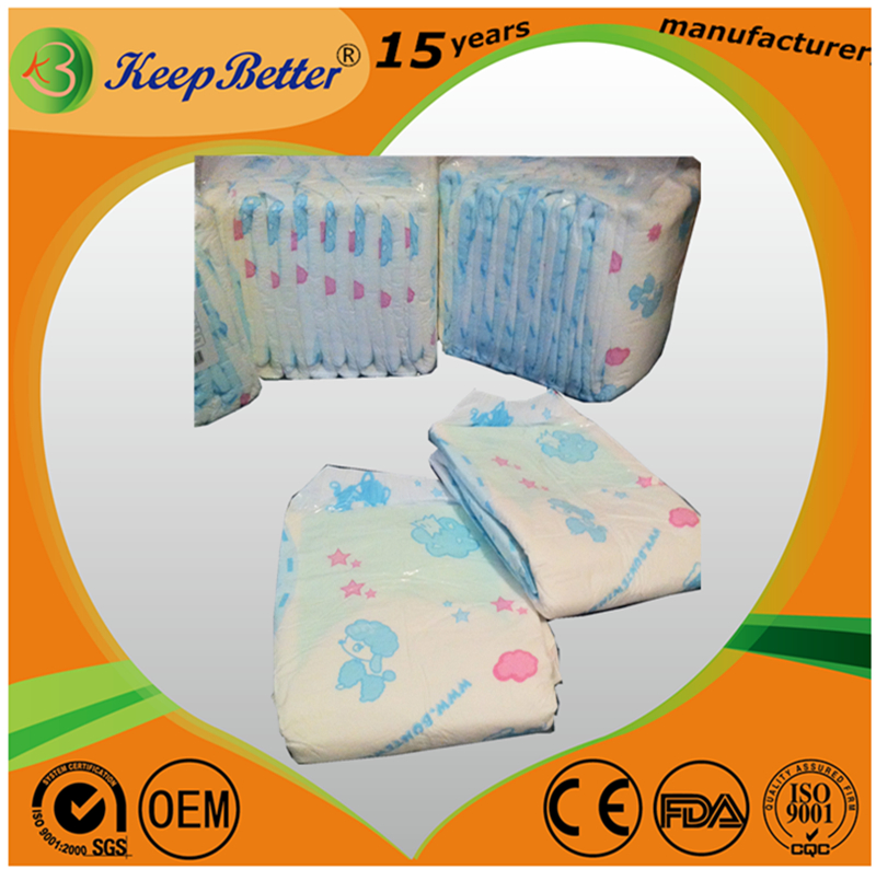 6000ml Super Absorbent Ultra Thick Heavy Diaperoem Personalized Blue Pink Bear Cartoon Printed Cute Disposable Adult Baby Loved Abdl Diaper Factory Manufacturer