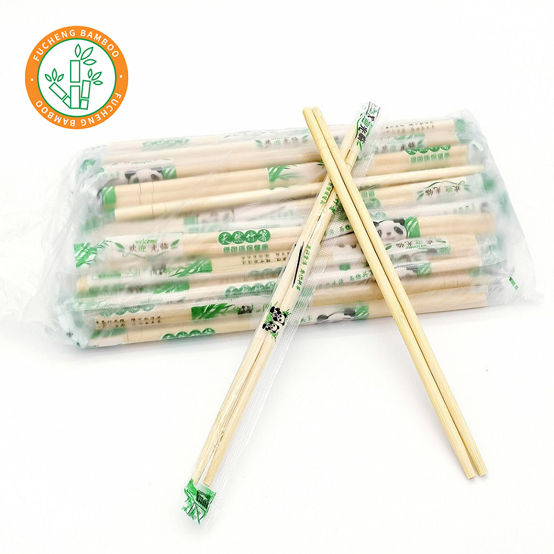 Stylish and Environment - Friendly Round Bamboo Chopsticks with Custom Identifications