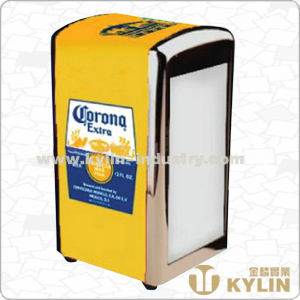 High Quality Promotional Practical Diner Metal Napkin Dispenser
