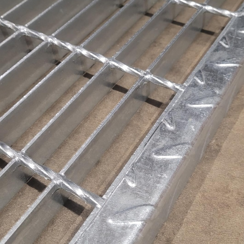 Custom Stainless Steel Grill Grates 30*3 32*5 Galvanized Steel Grating Industrial Floor Grating