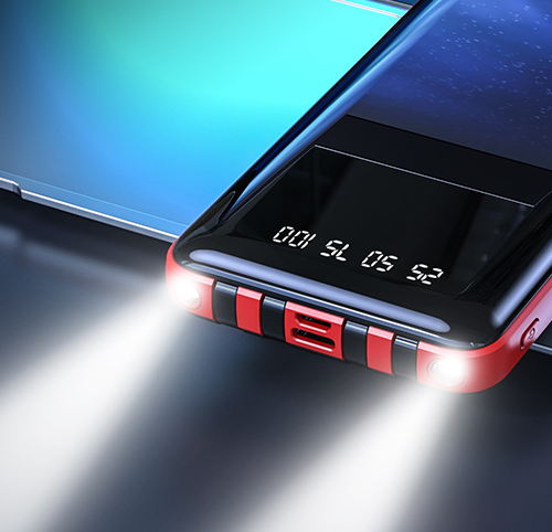 Портативный Power Bank 10000mAh 4 в 1