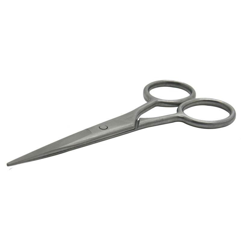 3.5mm Thickness 4inch S/S Beauty Eyebrow & Nose Hair Manicure Cuticle Nail Scissors Q