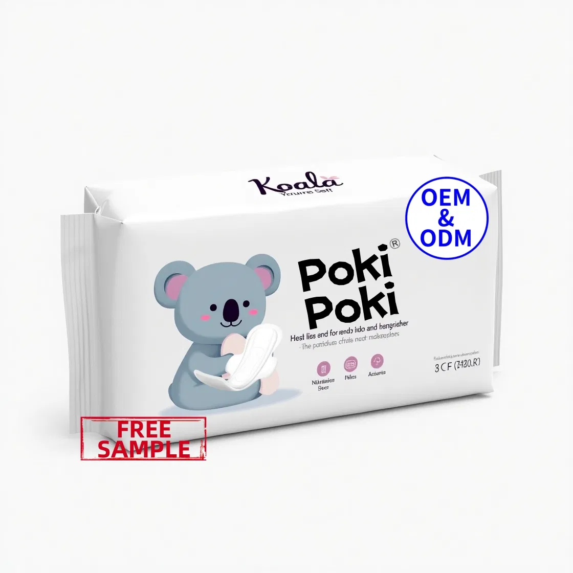 Custom Private Label Japan Quality Distribution Layer Super Absorbent Ultra-Thin Sanitary Napkins